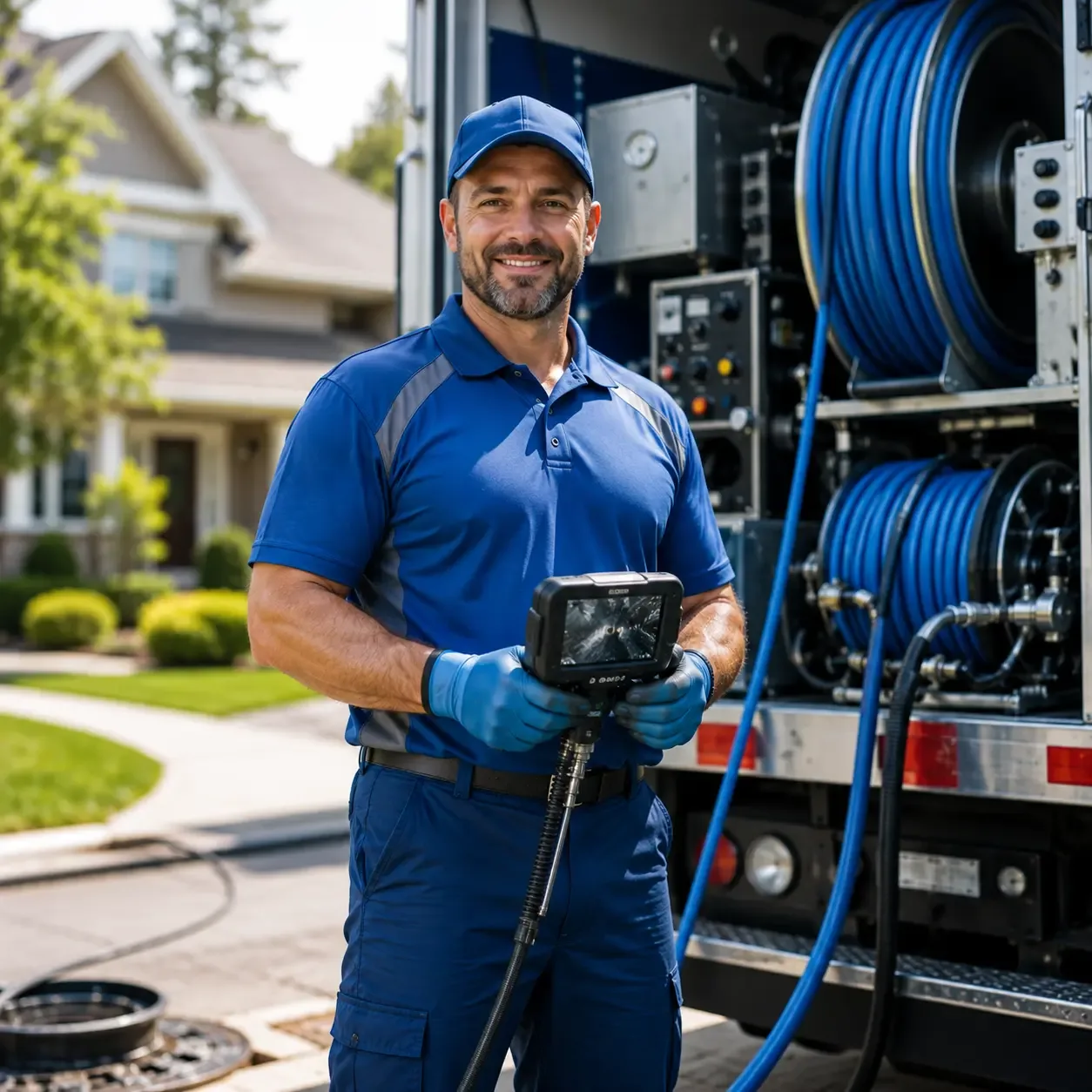 Local outdoor drain cleaning specialists in West York, IL